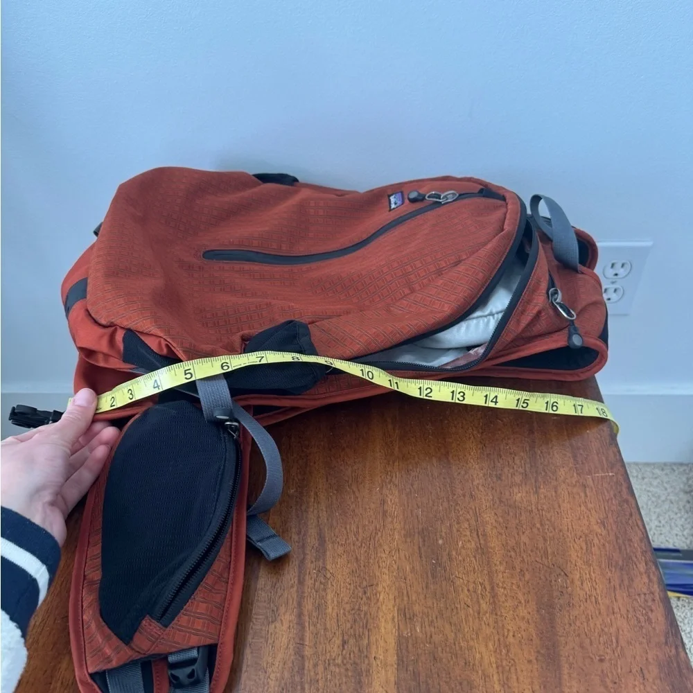 Patagonia Catalyst Backpack Pack Orange Ripstop Grid Bag Hiking
